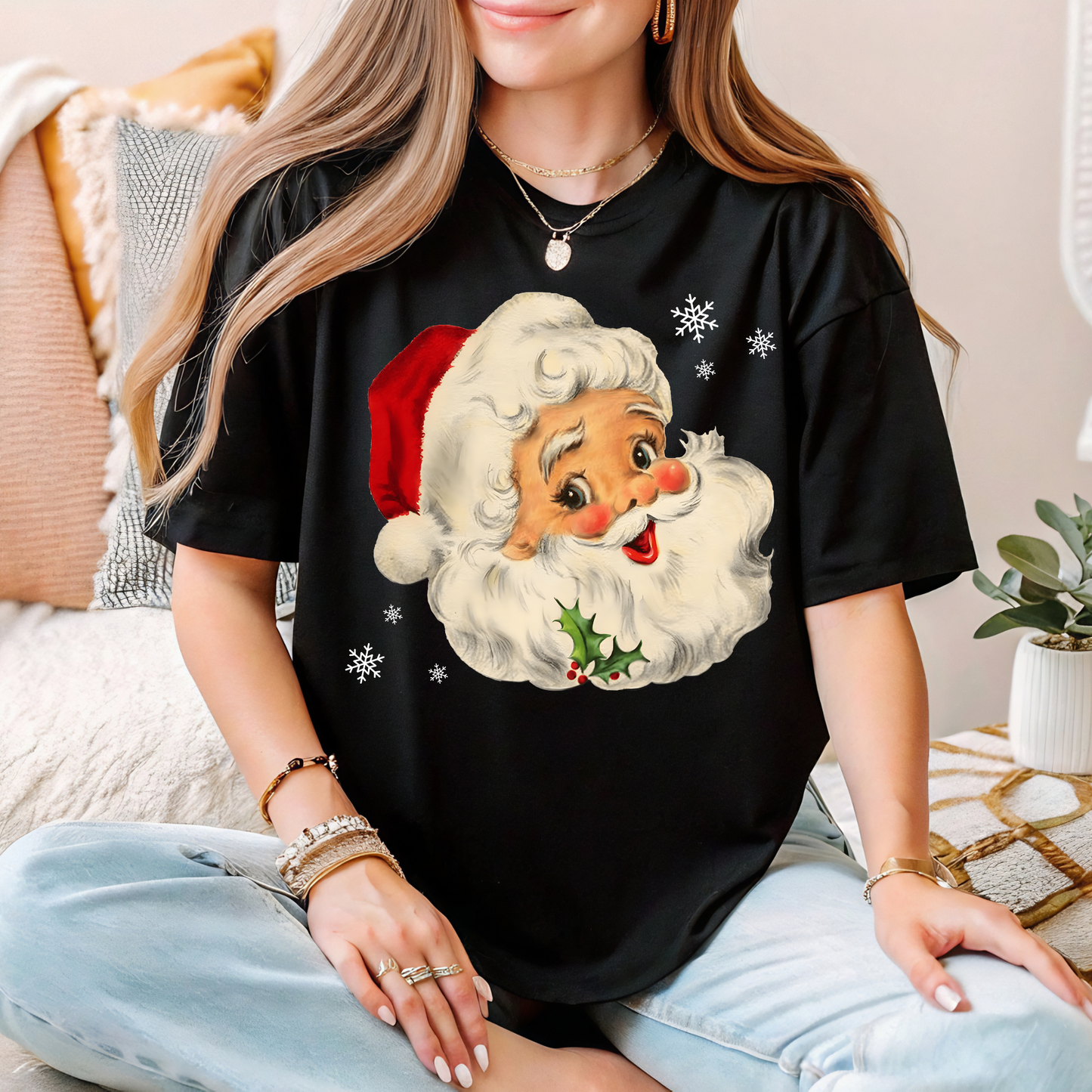 Santa Face Tee