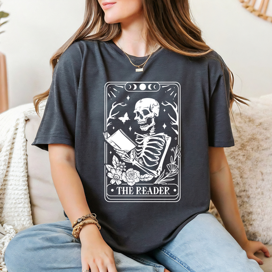 The reader skeleton Tee
