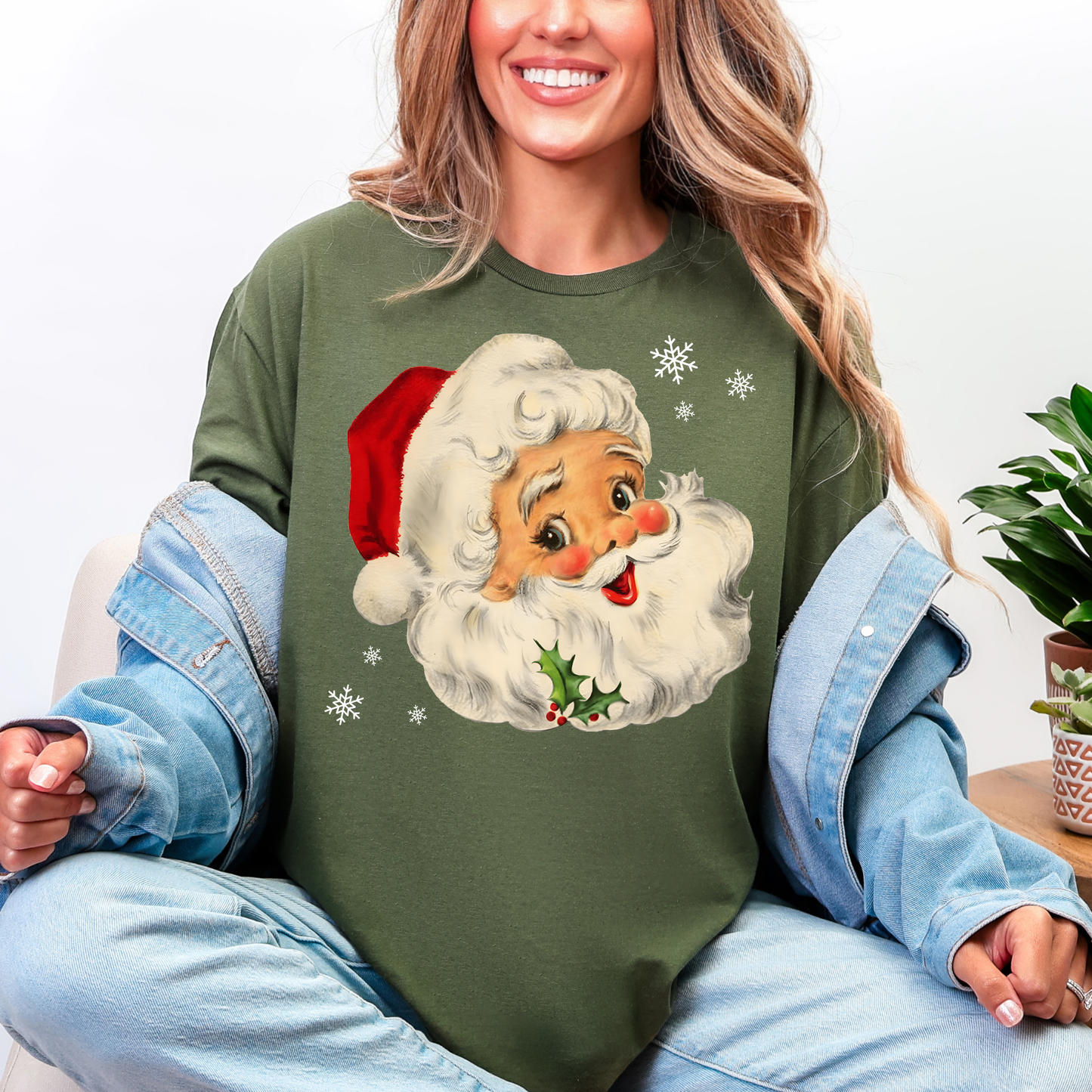 Santa Face Tee