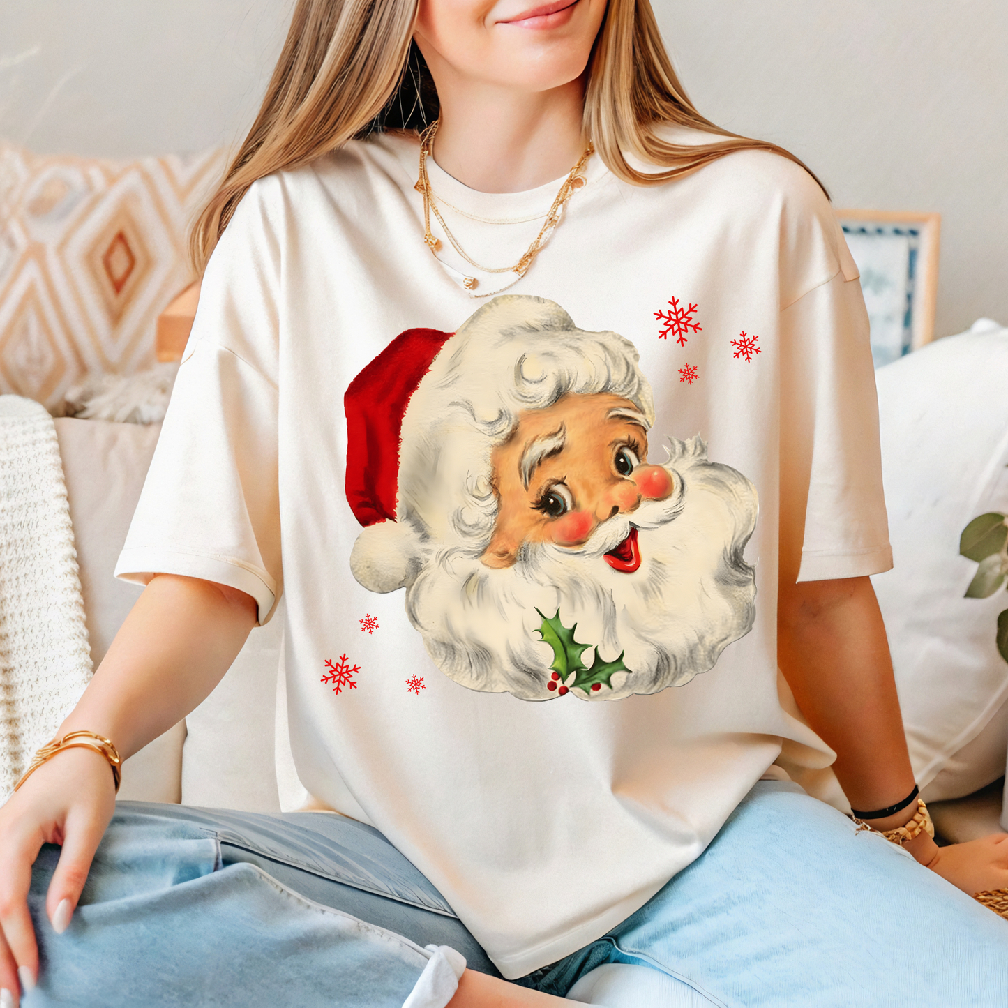 Santa Face Tee