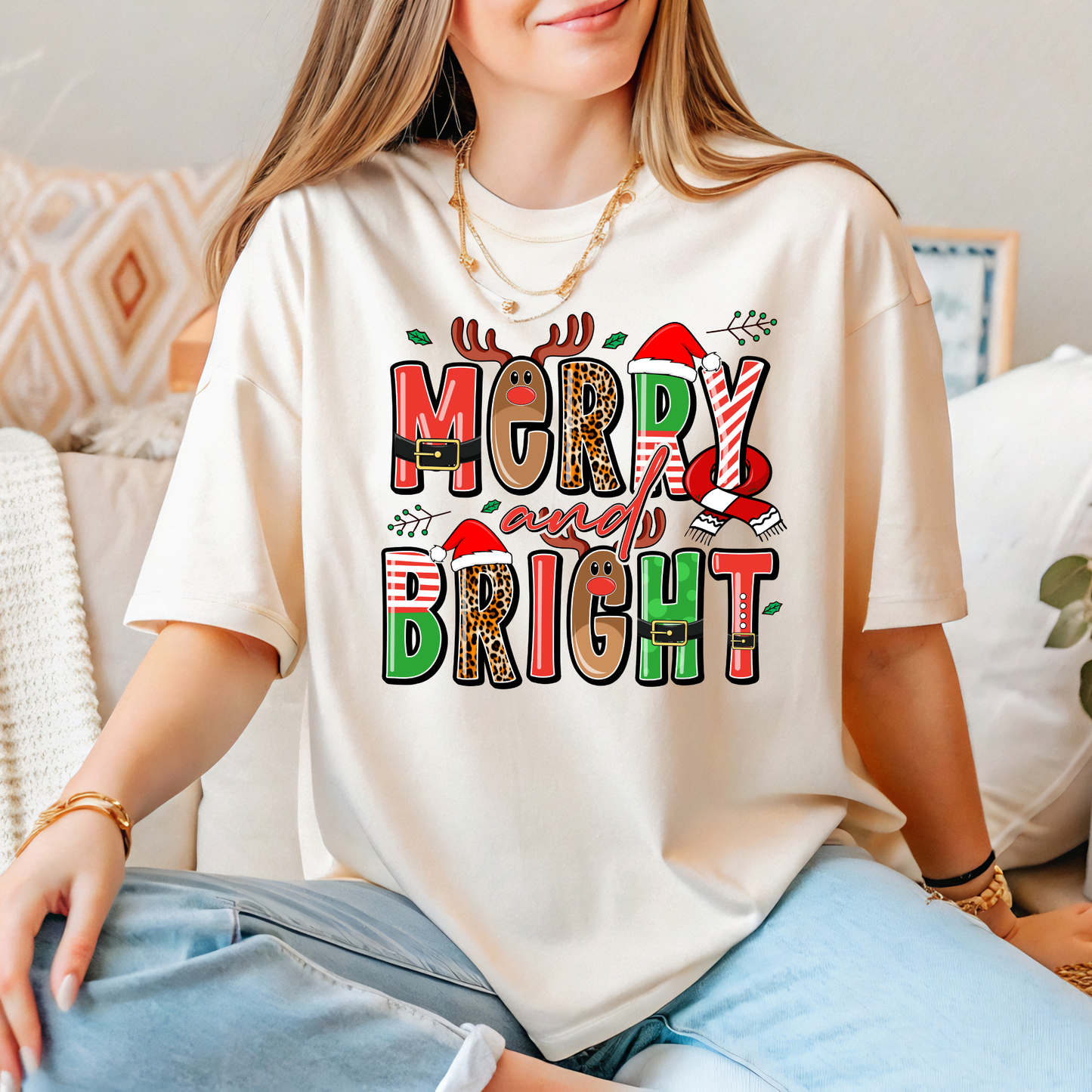 Merry and Bright Tee