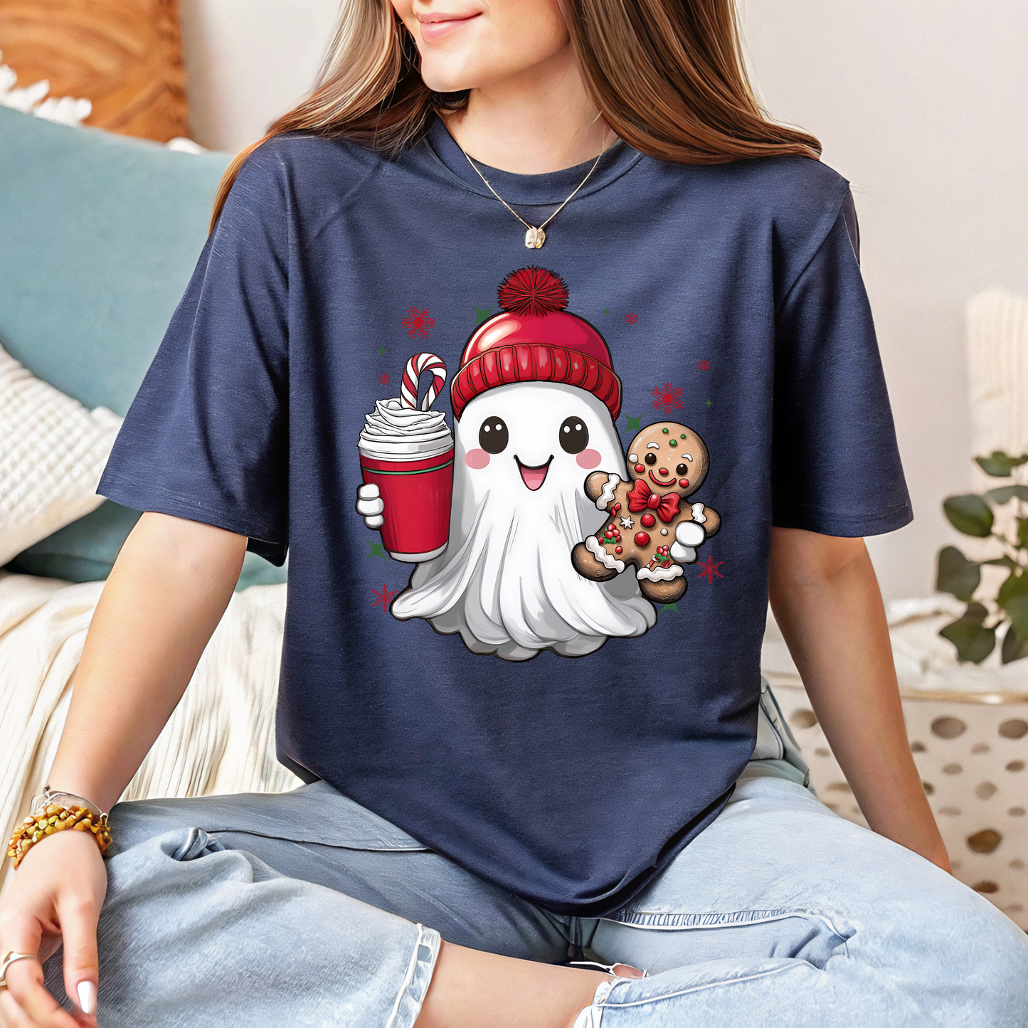 Christmas Ghost Tee