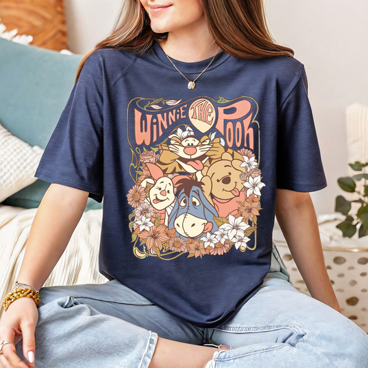 Pooh and friends Tee
